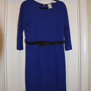 Anthropologie Girls from Savoy royal blue dress